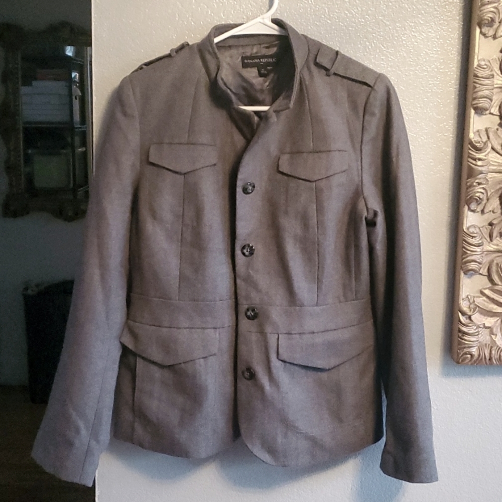 Banana Republic Gray Coat